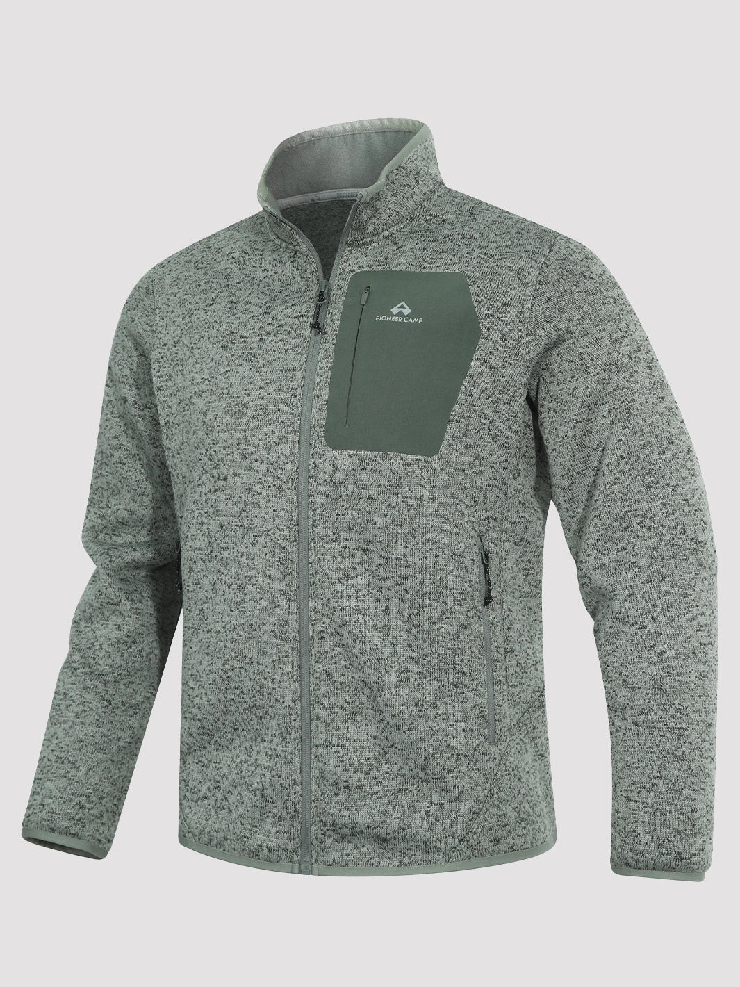 Men's 340g Anti-Static Fleece Full-Zip Jacket