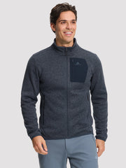 Men's 340g Anti-Static Fleece Full-Zip Jacket PIONEER CAMP