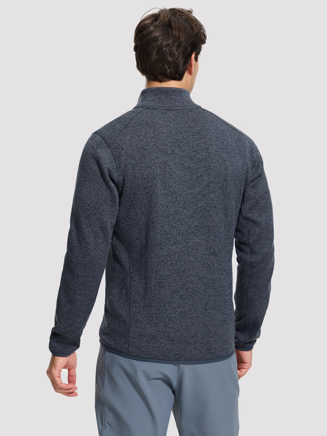 Men's 340g Anti-Static Fleece Full-Zip Jacket