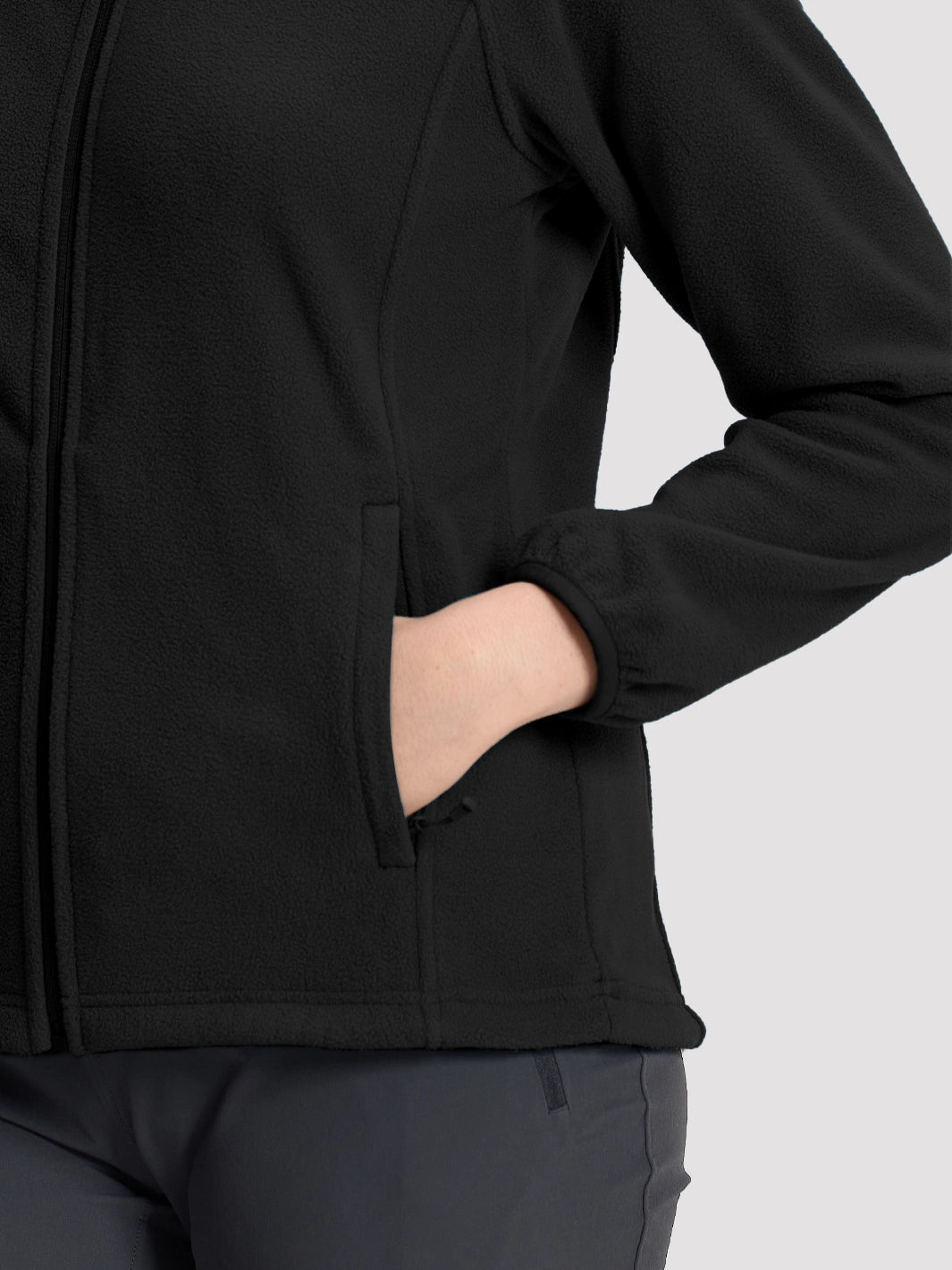 Women's Anti-Static Fleece Full-Zip Jacket PIONEER CAMP