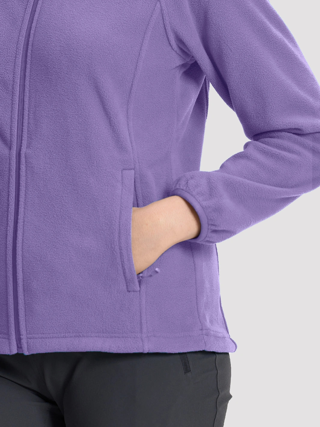 Women's Anti-Static Fleece Full-Zip Jacket PIONEER CAMP