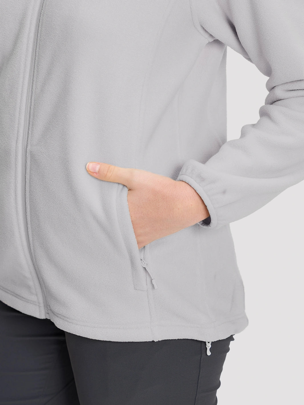 Women's Anti-Static Fleece Full-Zip Jacket PIONEER CAMP
