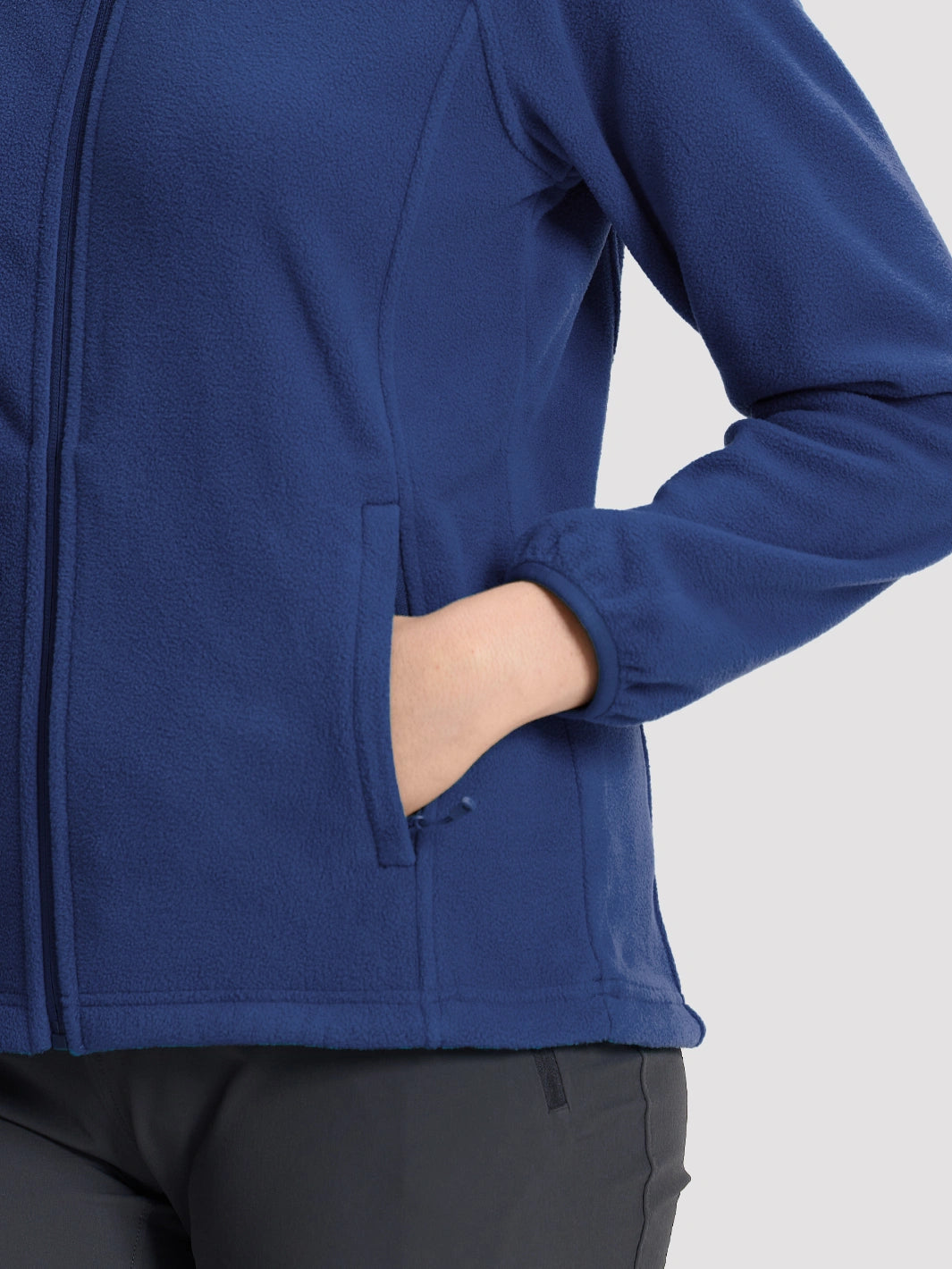 Women's Anti-Static Fleece Full-Zip Jacket PIONEER CAMP