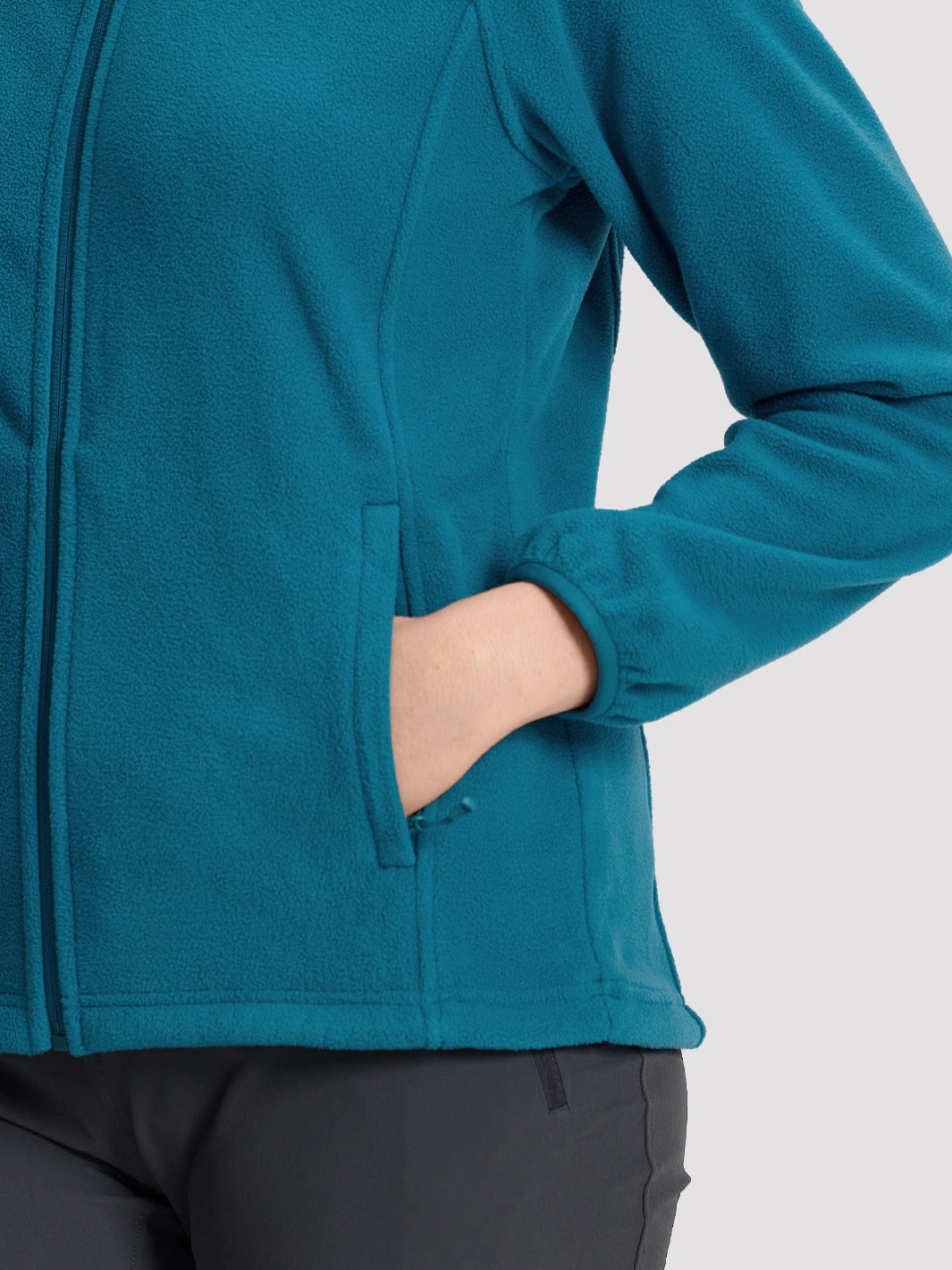 Women's Anti-Static Fleece Full-Zip Jacket PIONEER CAMP