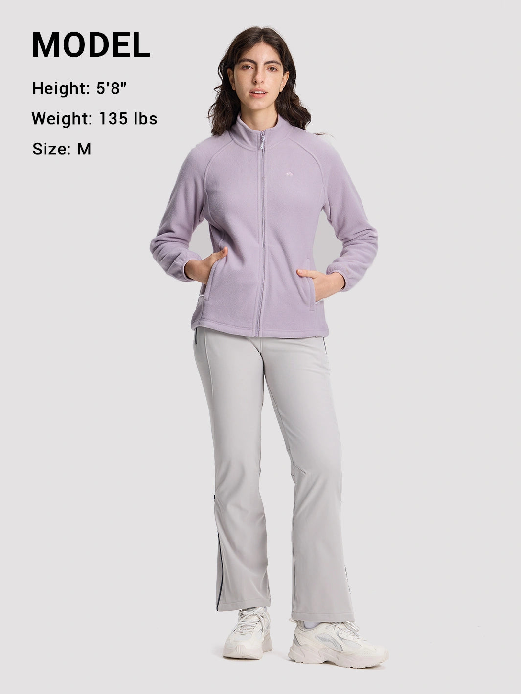 Women's Anti-Static Fleece Full-Zip Jacket PIONEER CAMP