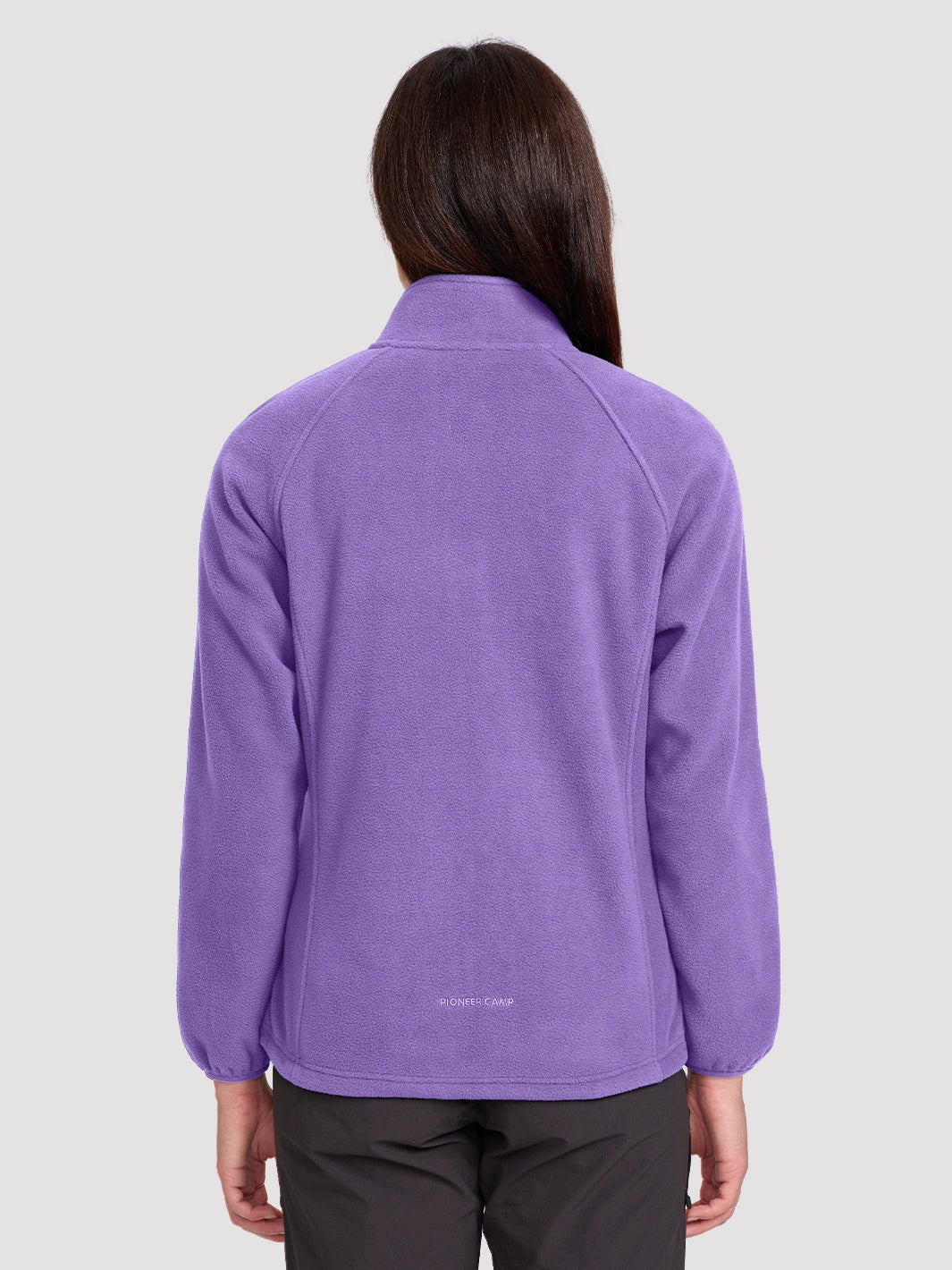 Giacca da donna in pile antistatico con zip integrale