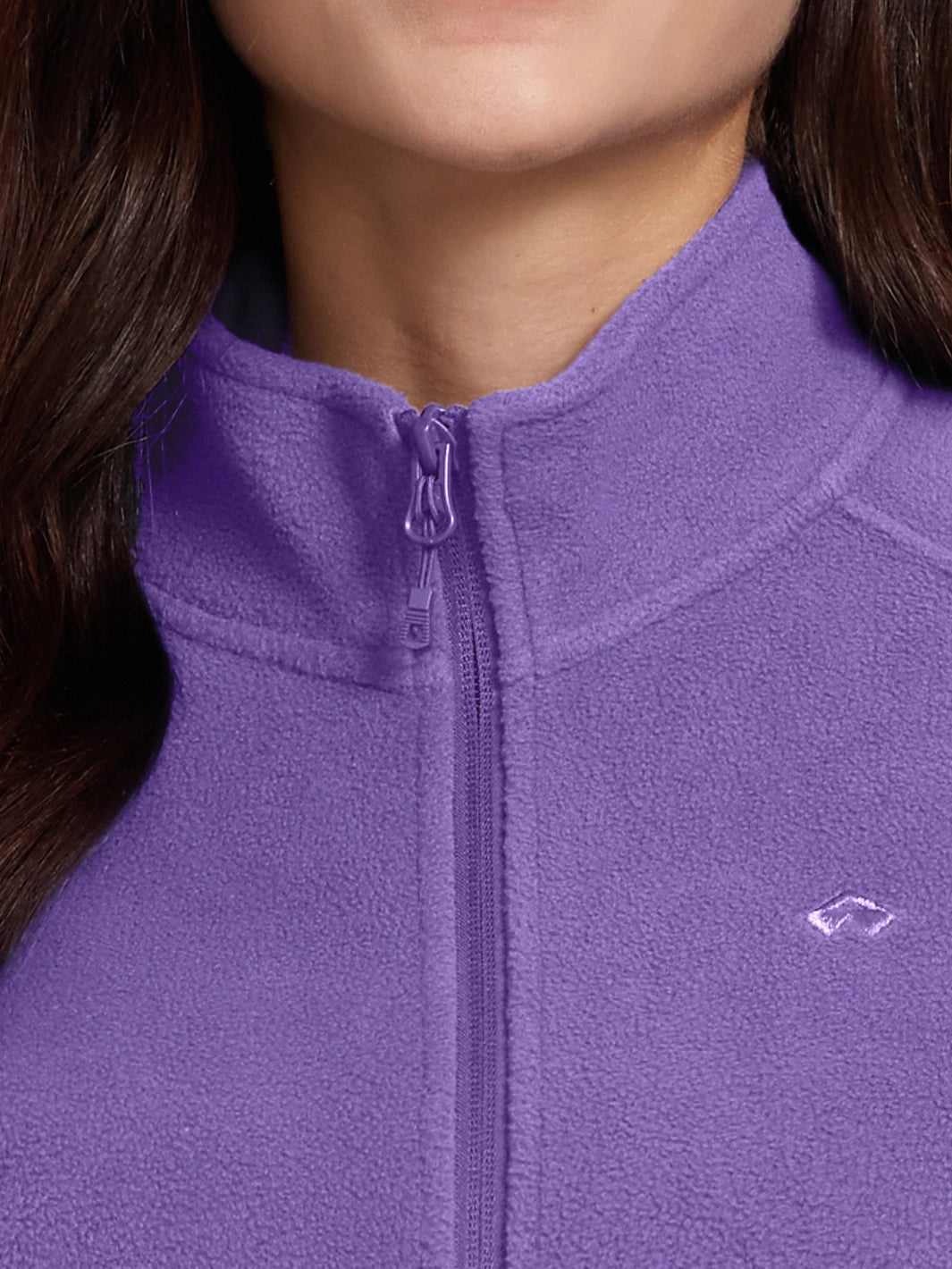 Giacca da donna in pile antistatico con zip integrale