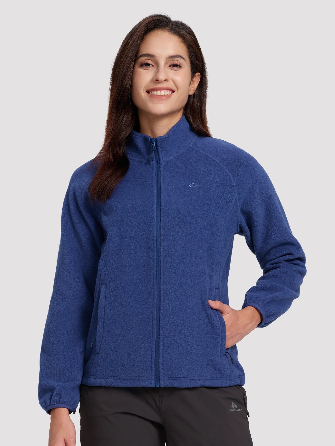 Giacca da donna in pile antistatico con zip integrale