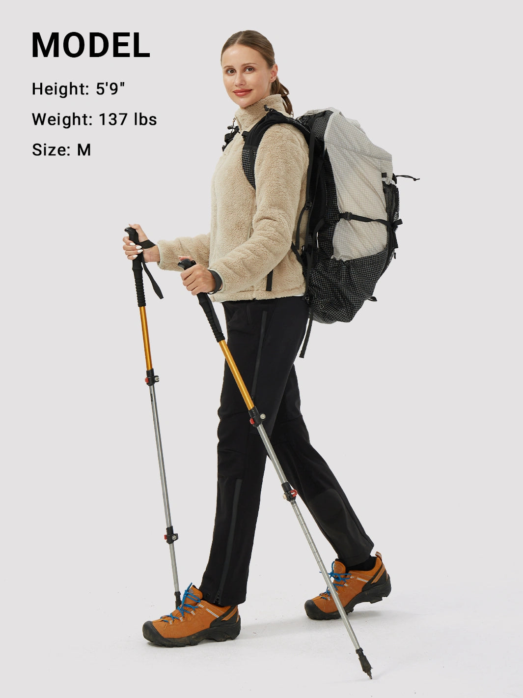 Women's Stand-Collar Coral Fleece Jacket PIONEER CAMP