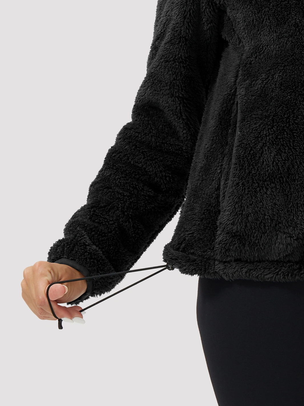 Women's Stand-Collar Coral Fleece Jacket PIONEER CAMP