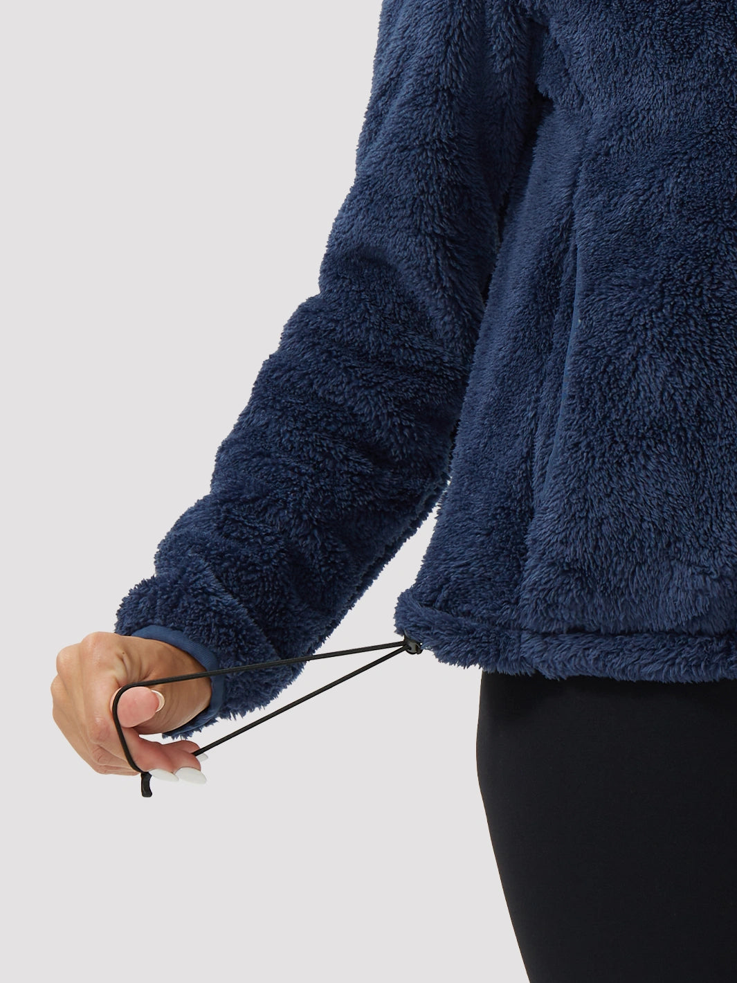Women's Stand-Collar Coral Fleece Jacket PIONEER CAMP