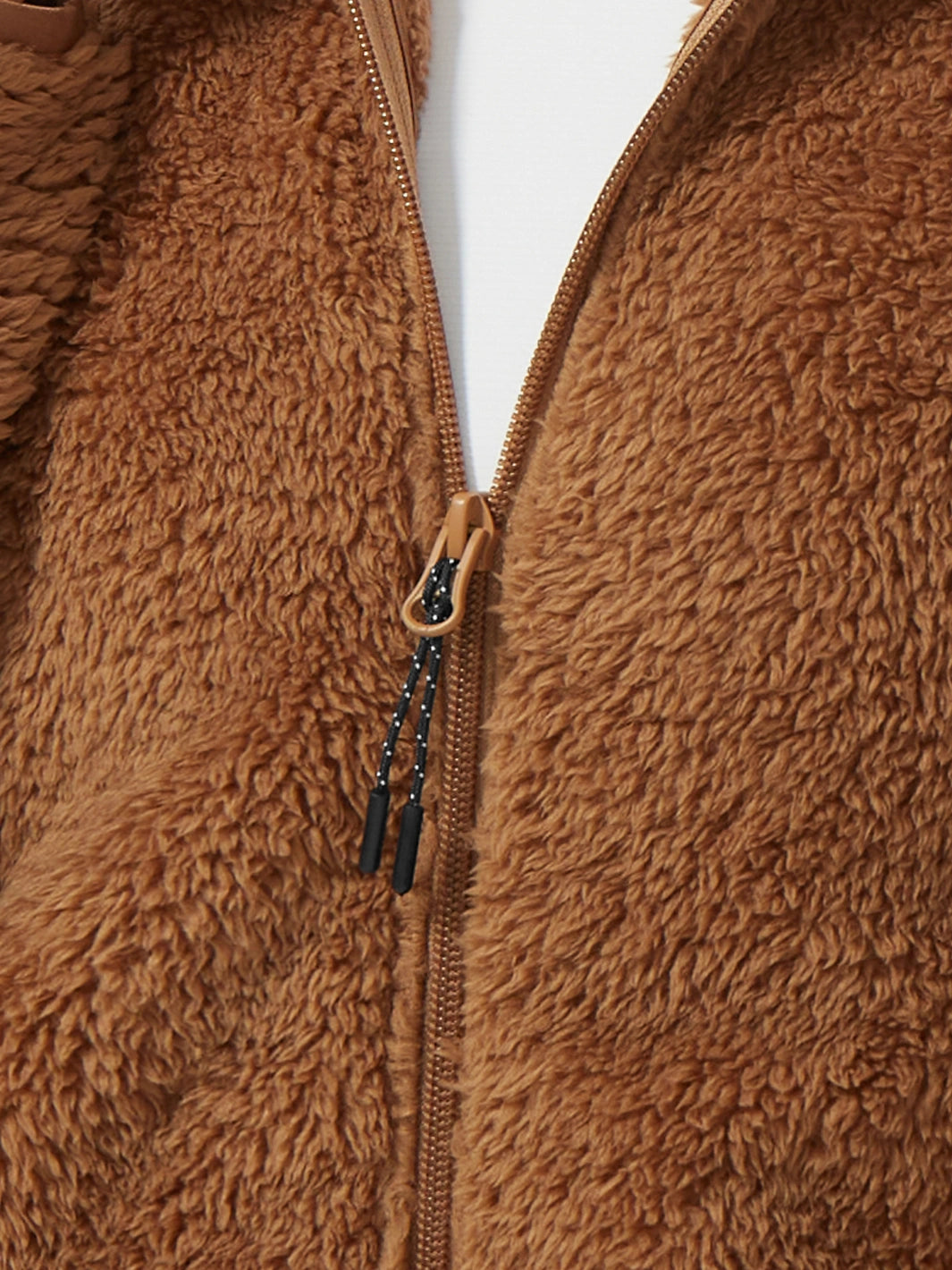 Women's Hooded Coral Fleece Jacket PIONEER CAMP