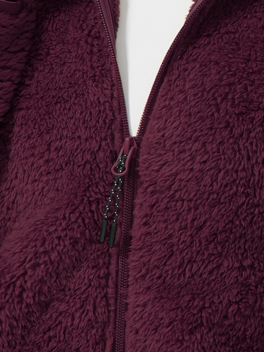Women's Hooded Coral Fleece Jacket PIONEER CAMP