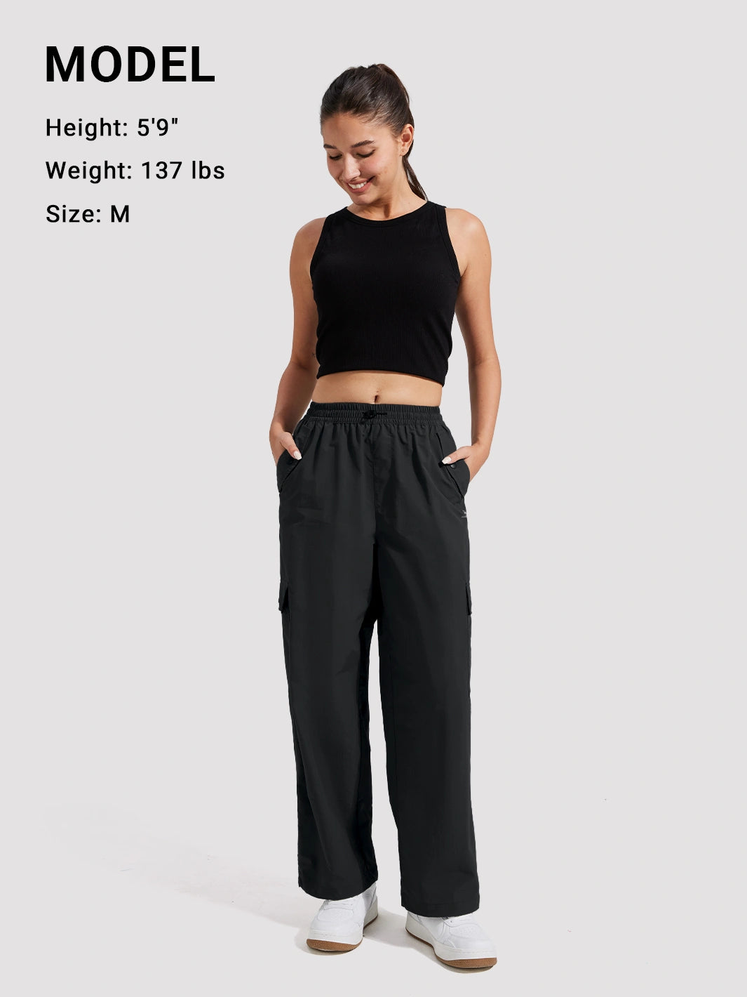 Women's Quick-Dry Parachute Cargo Pants PIONEER CAMP