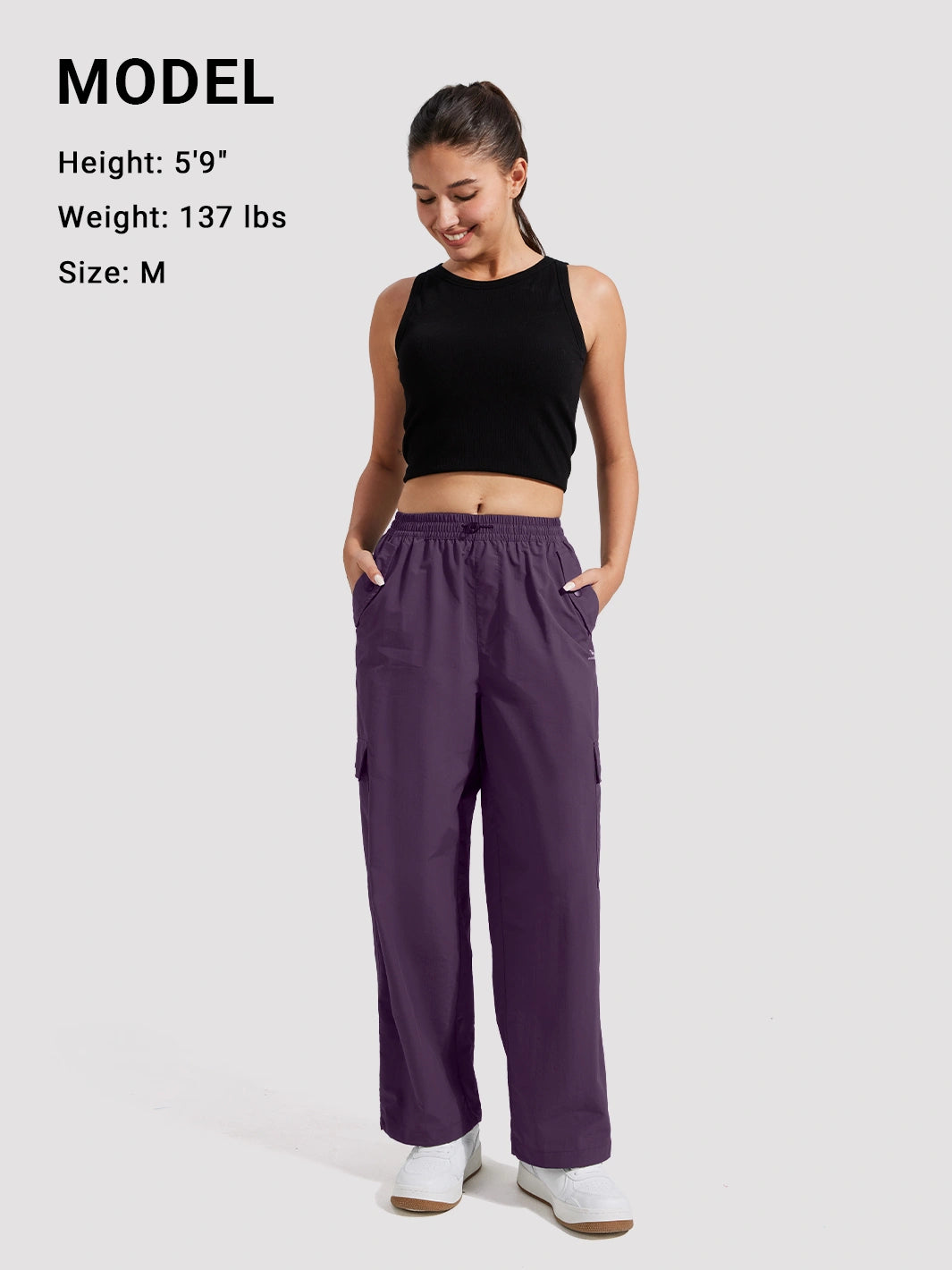 Women's Quick-Dry Parachute Cargo Pants PIONEER CAMP