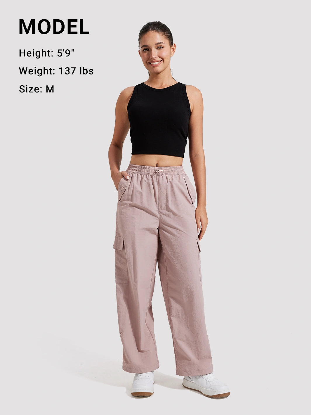 Women's Quick-Dry Parachute Cargo Pants PIONEER CAMP
