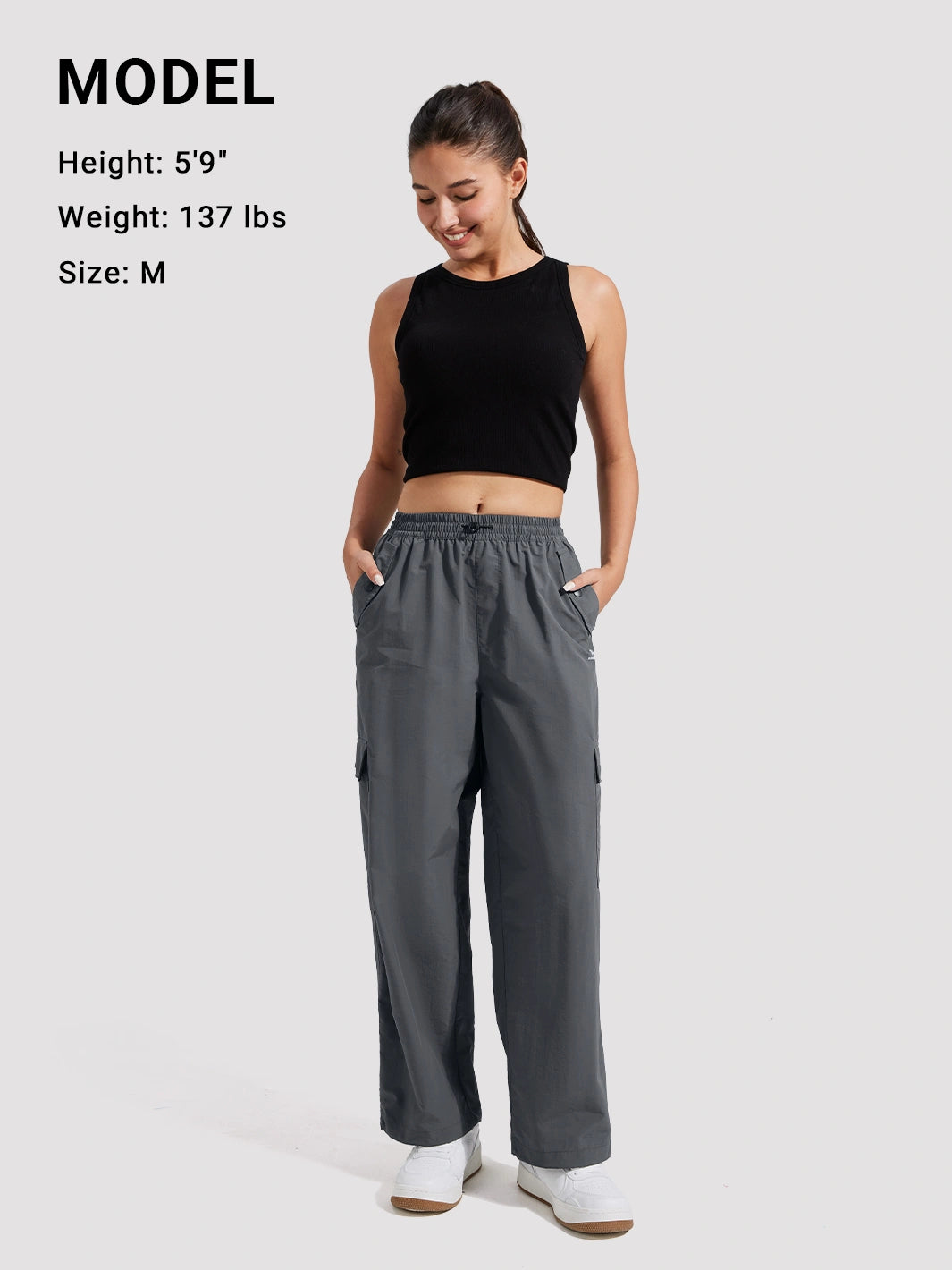 Women's Quick-Dry Parachute Cargo Pants PIONEER CAMP
