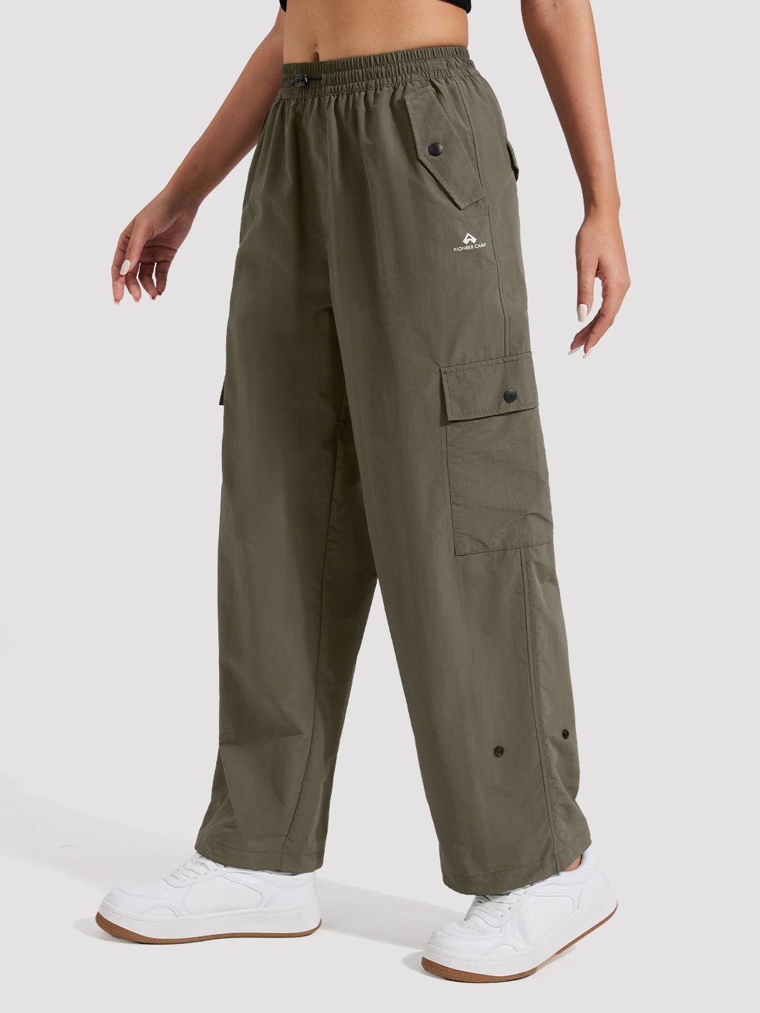 Women's Quick-Dry Parachute Cargo Pants PIONEER CAMP