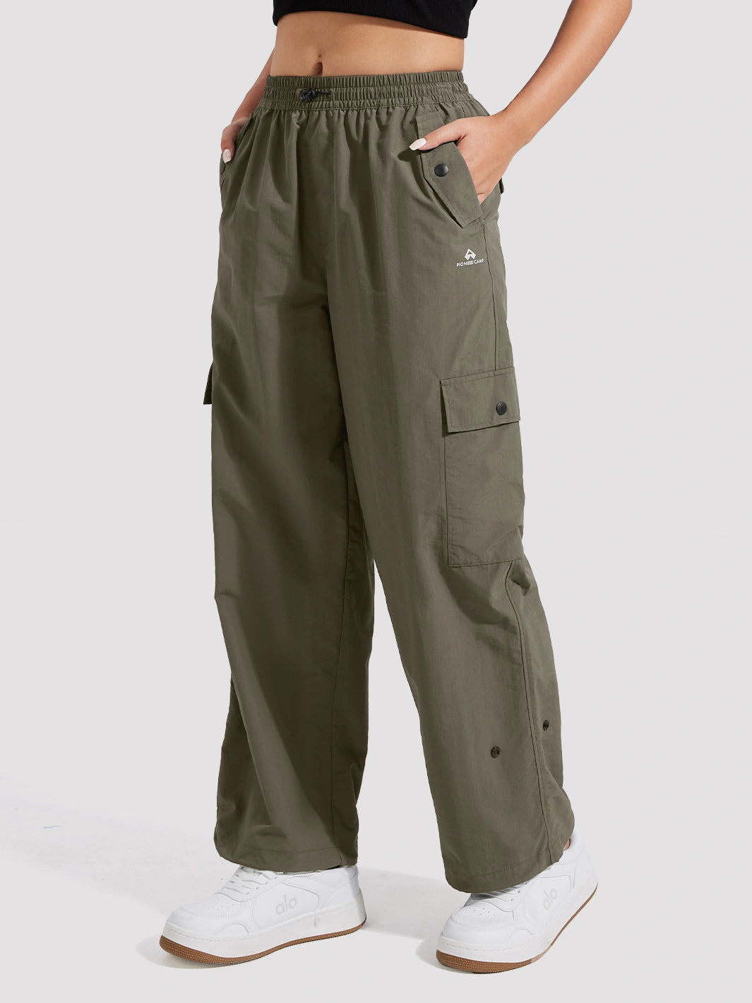 Women's Quick-Dry Parachute Cargo Pants PIONEER CAMP