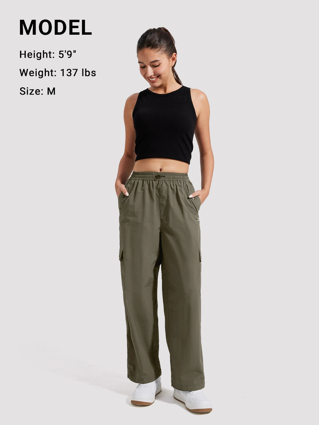 Women's Quick-Dry Parachute Cargo Pants PIONEER CAMP