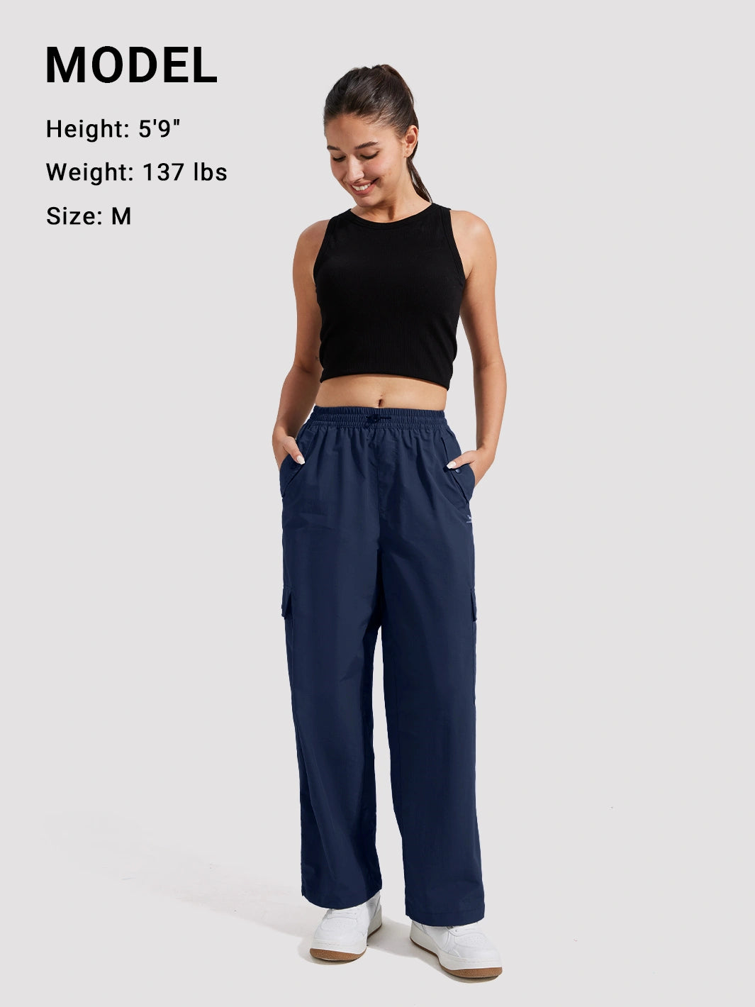 Women's Quick-Dry Parachute Cargo Pants PIONEER CAMP