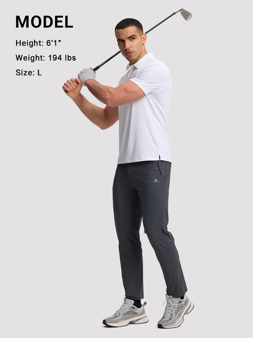 Men's UPF 50+ Cool-Feel Casual Pants PIONEER CAMP