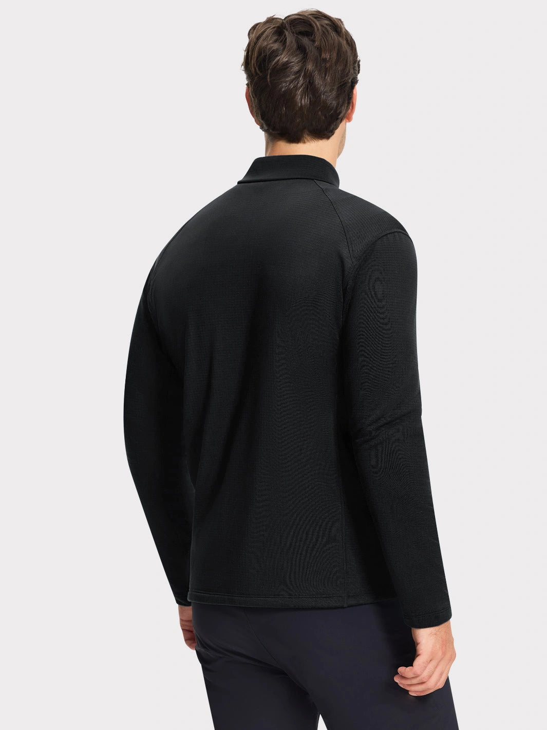 Men's Grid Fleece Full-Zip Mid Layer Jacket