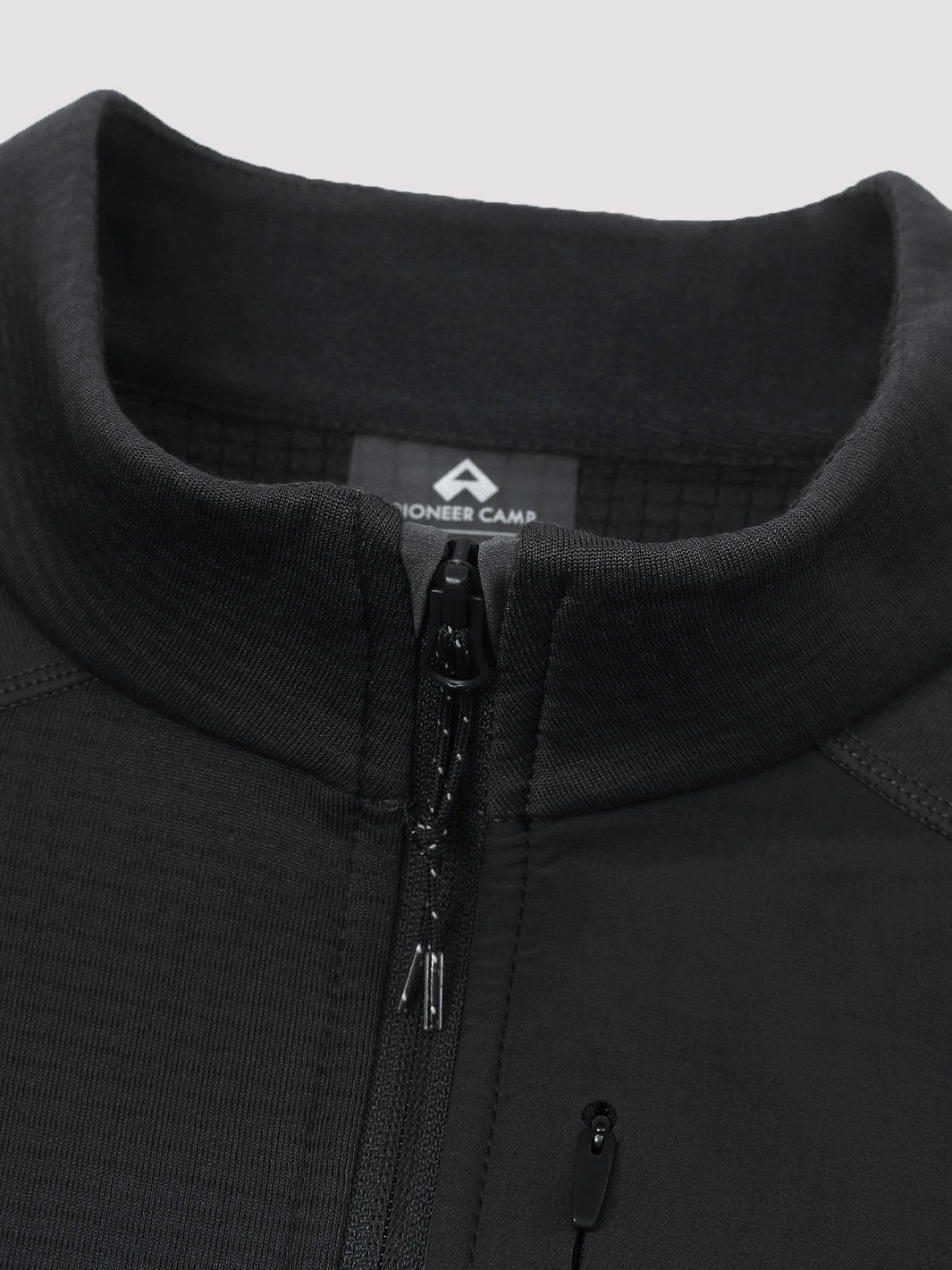 Men's Grid Fleece Full-Zip Mid Layer Jacket
