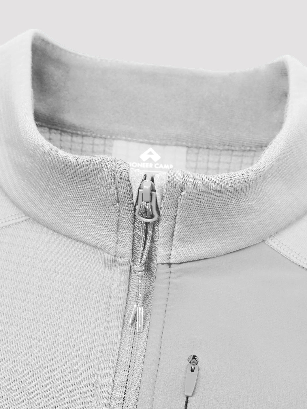 Men's Grid Fleece Full-Zip Mid Layer Jacket
