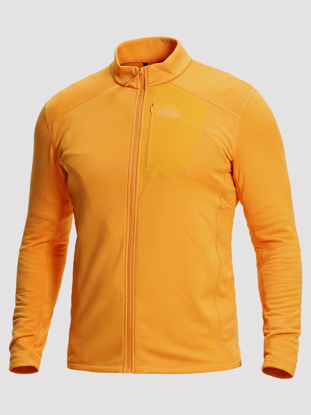 Men's Grid Fleece Full-Zip Mid Layer Jacket
