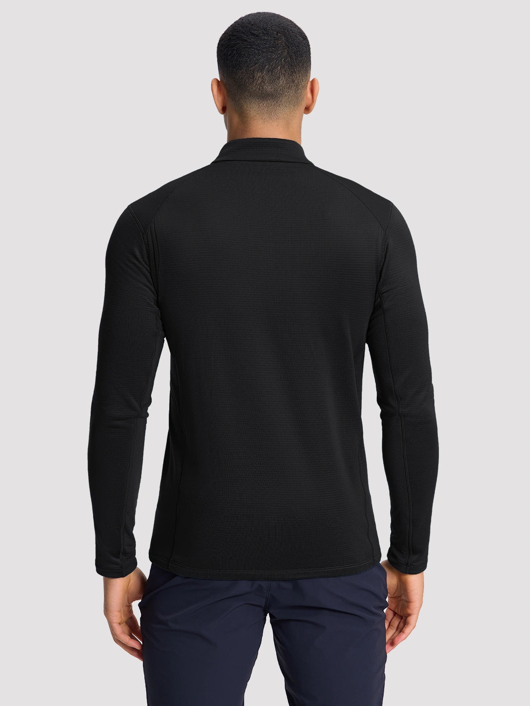 Men's Dynamic Half Zip Grid Fleece Pullover PIONEER CAMP