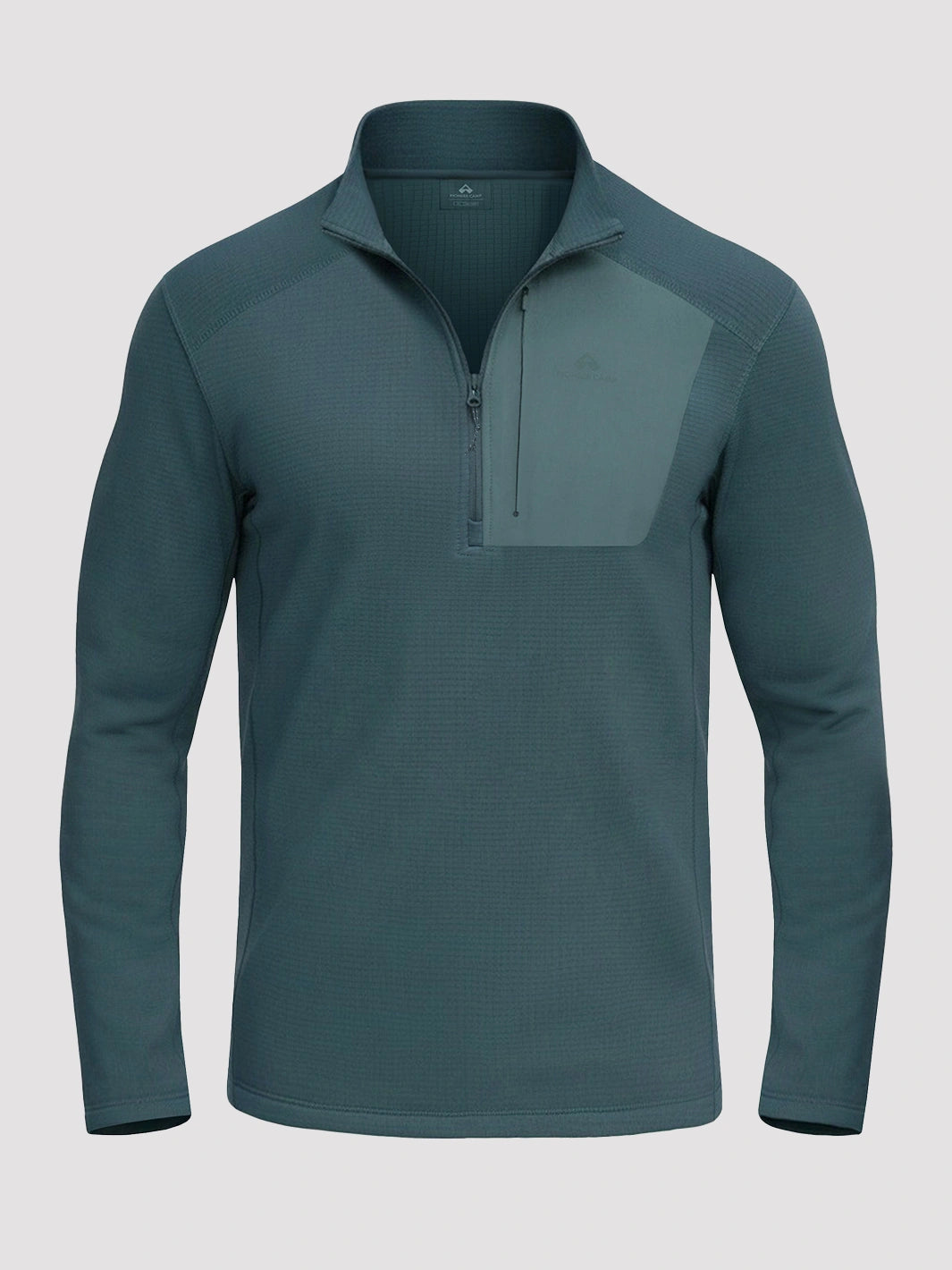 Men's Lightweight 1/4-Zip Grid Fleece Pullover PIONEER CAMP