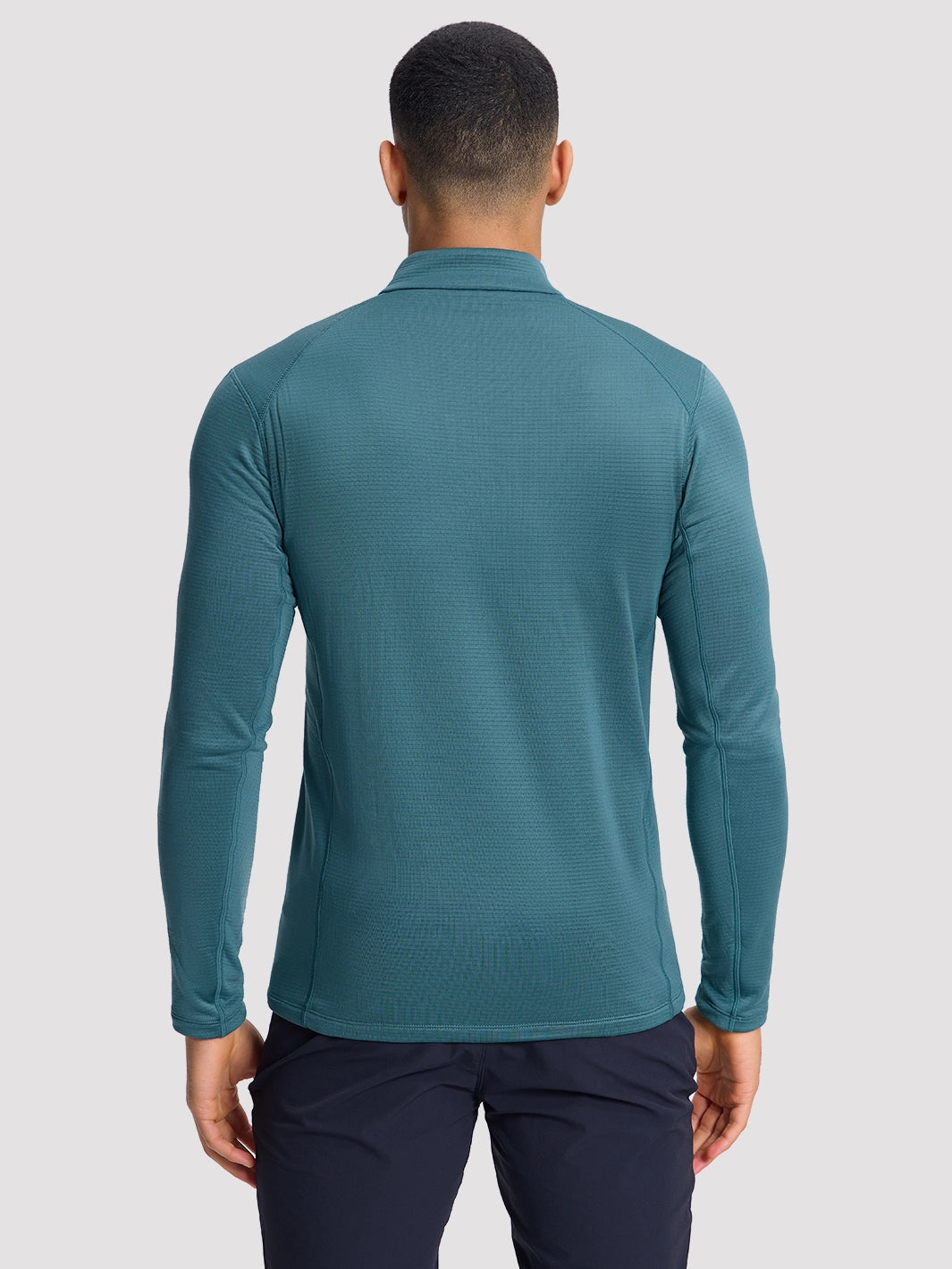 Men's Dynamic Half Zip Grid Fleece Pullover PIONEER CAMP