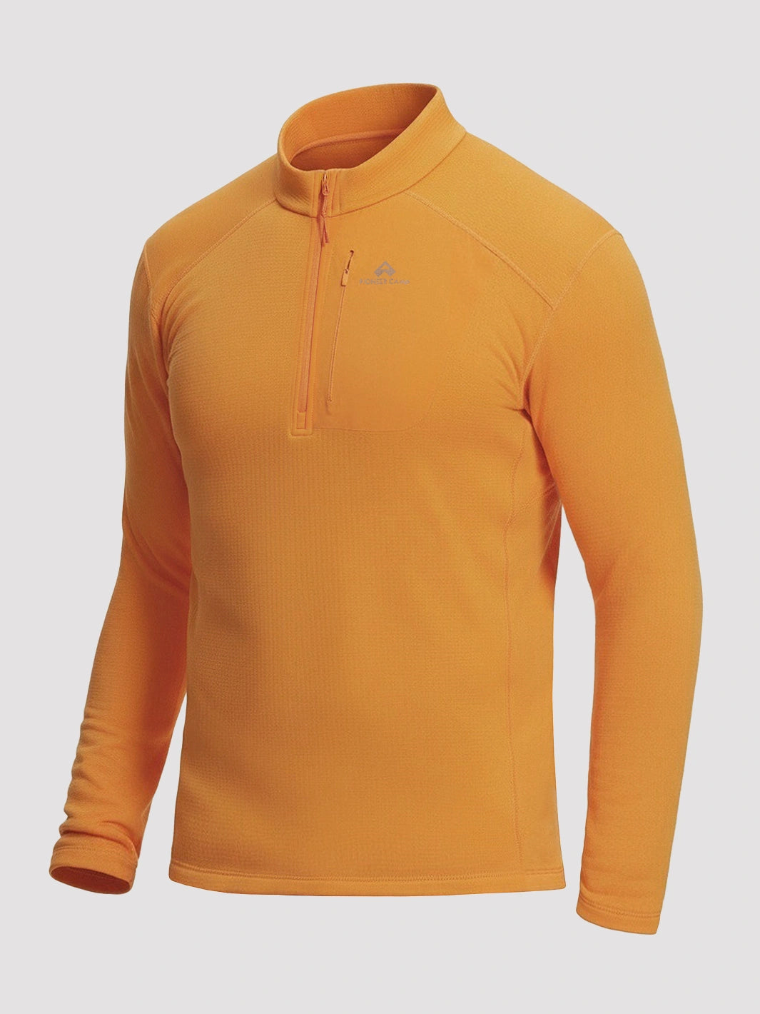 Men's Lightweight 1/4-Zip Grid Fleece Pullover PIONEER CAMP