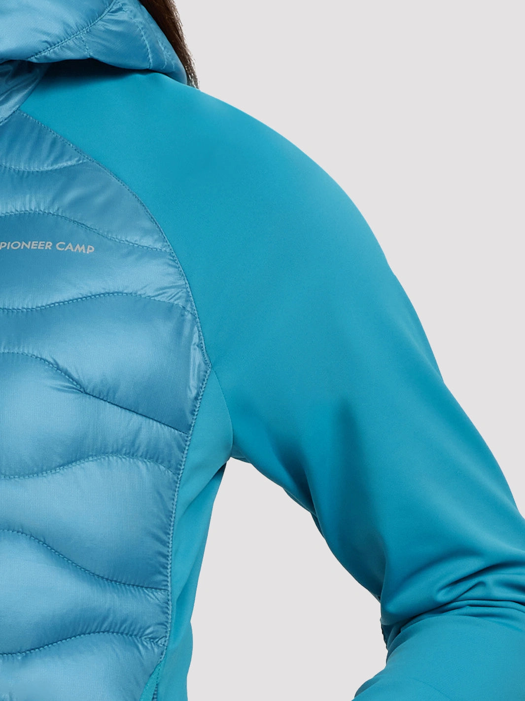 Women's Lightweight Hybrid Running Jacket with Stretch Panels