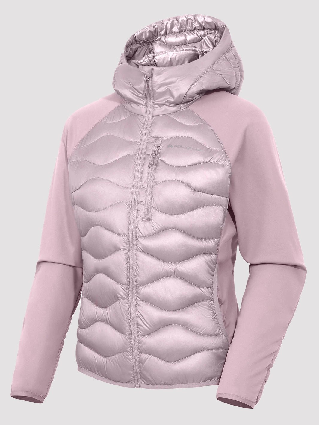 Women's Lightweight Hybrid Running Jacket with Stretch Panels