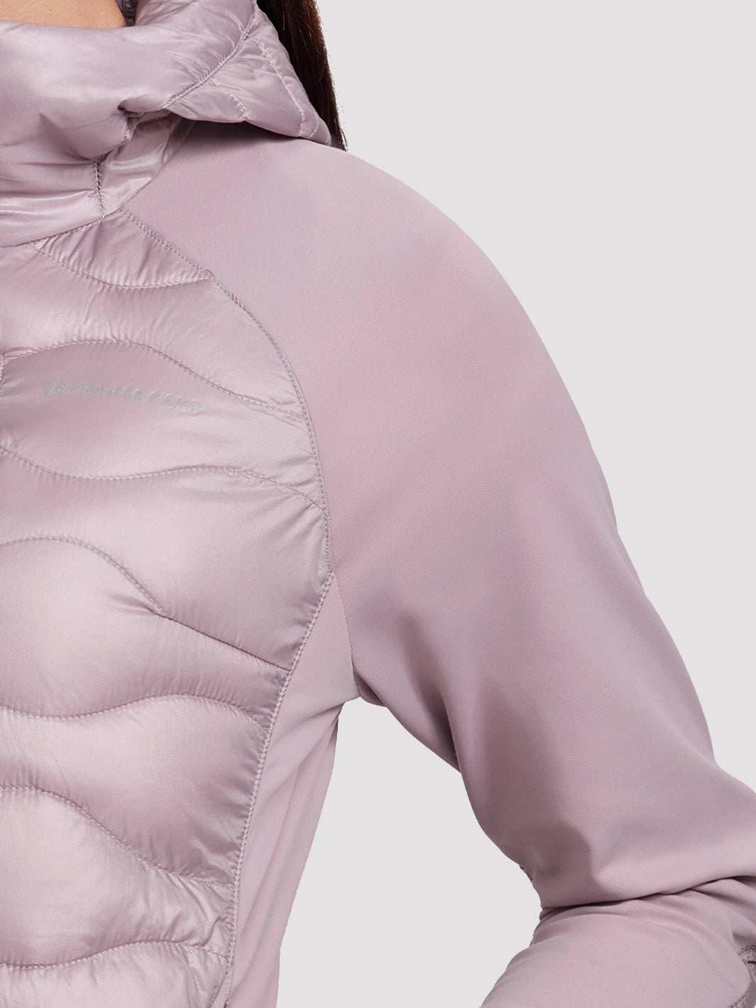 Women's Lightweight Hybrid Running Jacket with Stretch Panels