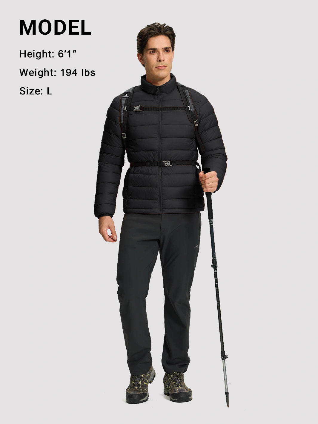 Men's 300g Ultralight Packable Puffer Jacket