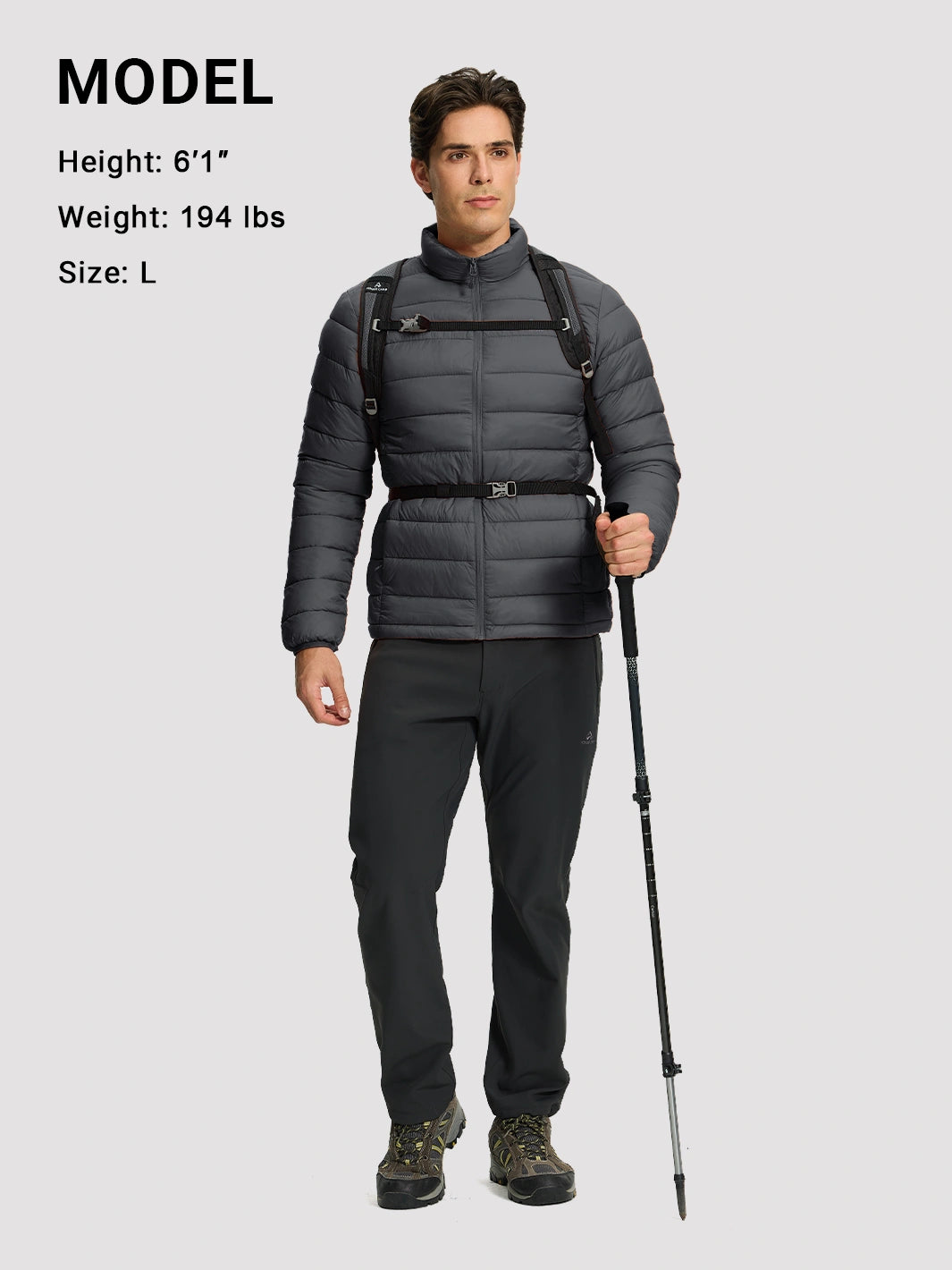 Men's 300g Ultralight Packable Puffer Jacket
