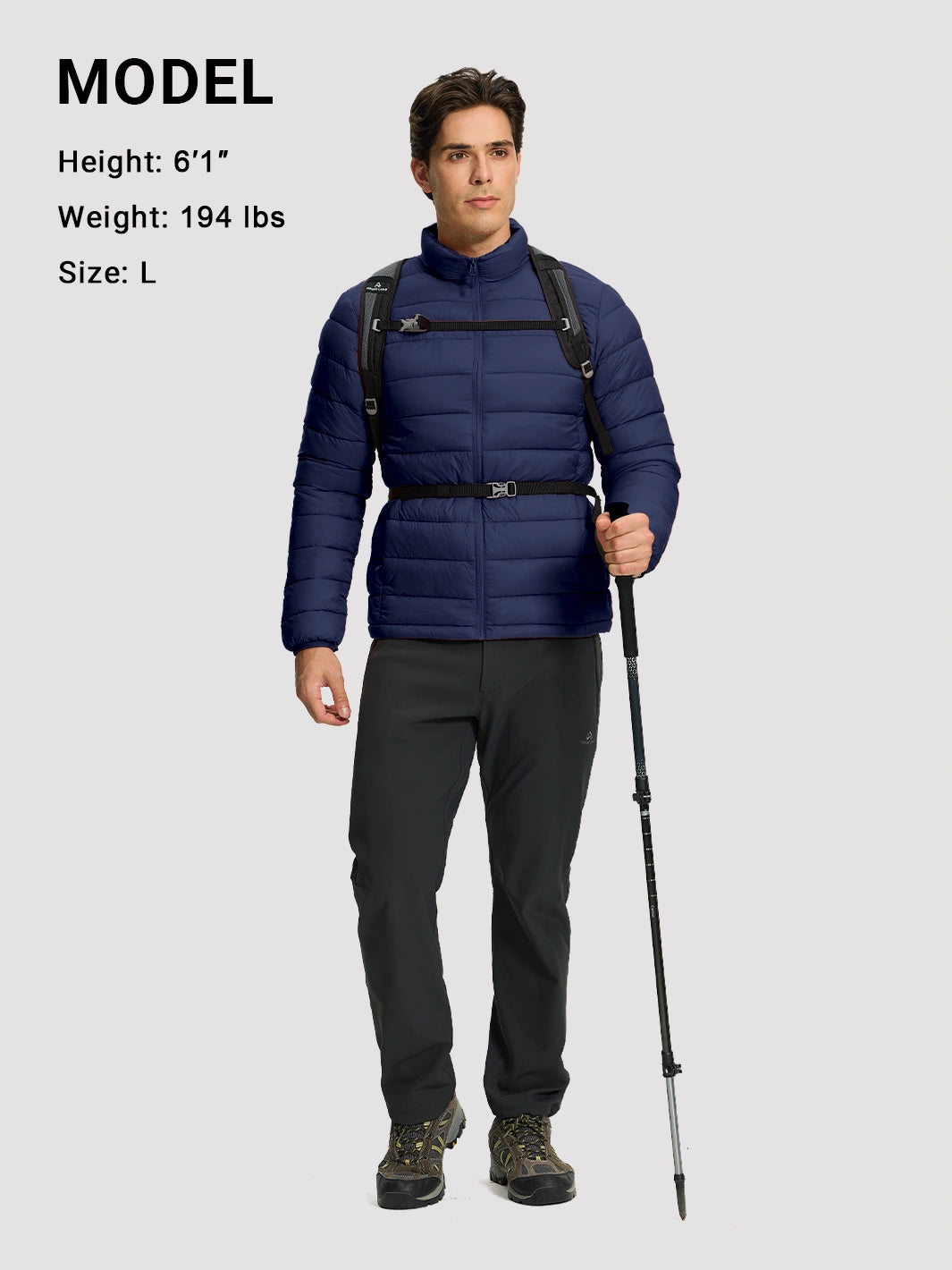 Men's 300g Ultralight Packable Puffer Jacket