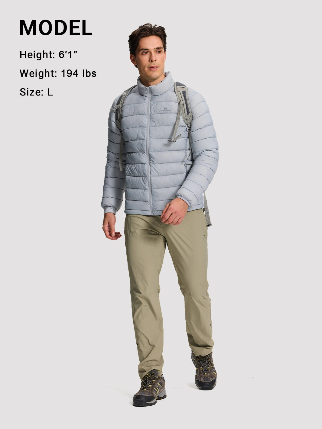 Men's 300g Ultralight Packable Puffer Jacket