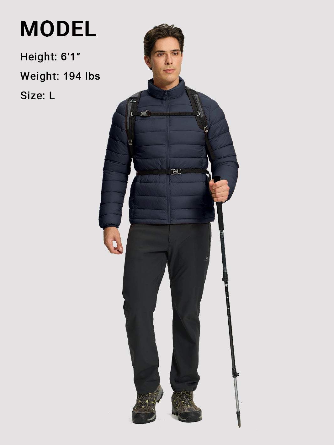 Men's 300g Ultralight Packable Puffer Jacket