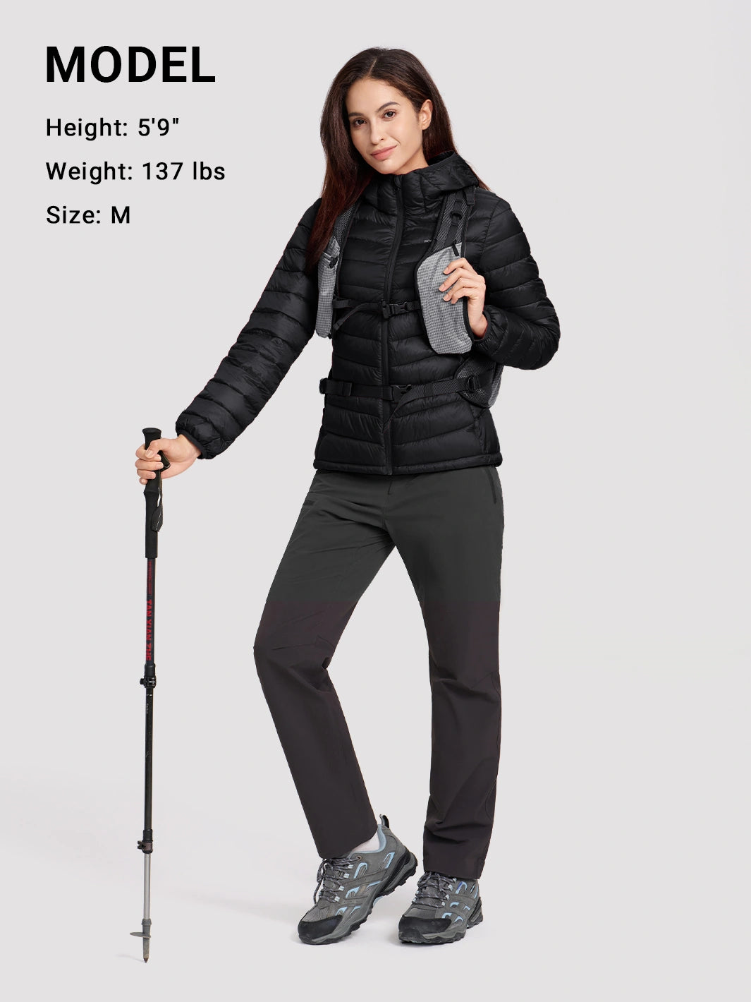 Women's 12oz Lightweight Packable Puffer Jacket with Hood