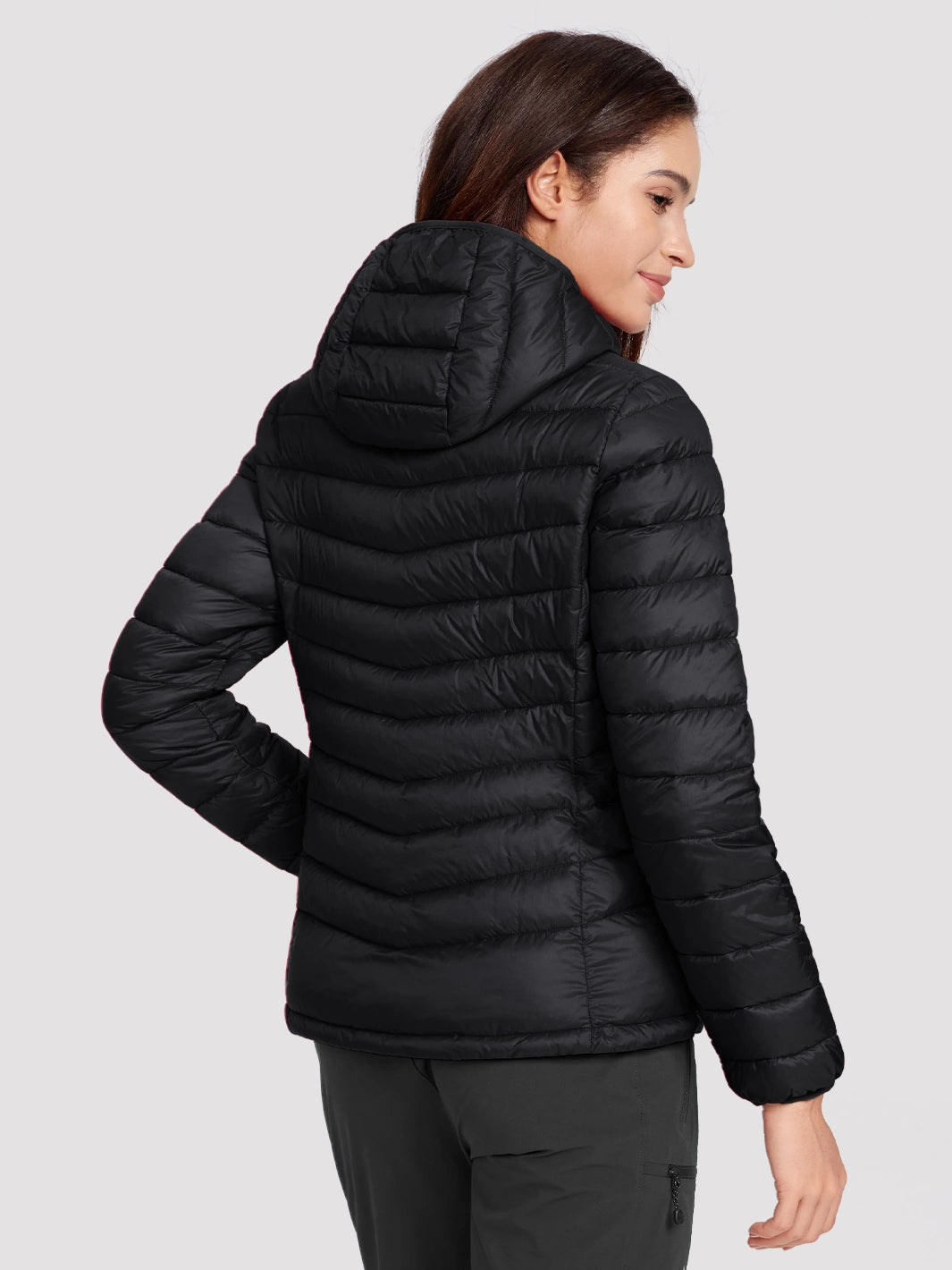 Women's 12oz Lightweight Packable Puffer Jacket with Hood