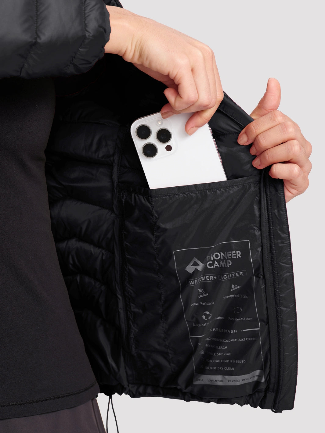Women's 12oz Lightweight Packable Puffer Jacket with Hood