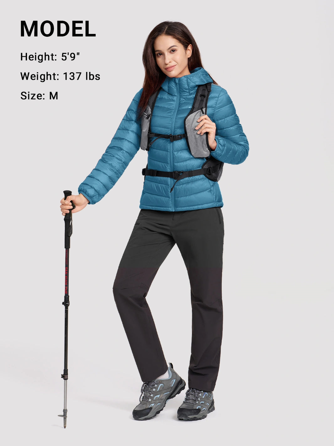 Women's 12oz Lightweight Packable Puffer Jacket with Hood