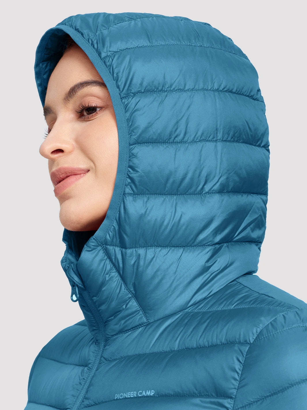 Women's 12oz Lightweight Packable Puffer Jacket with Hood