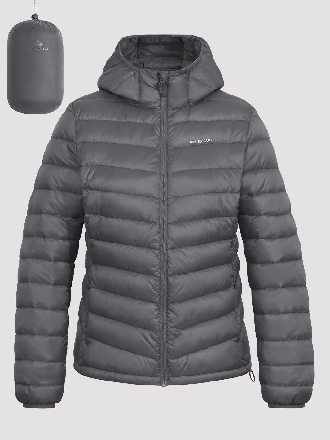 Women's 12oz Lightweight Packable Puffer Jacket with Hood