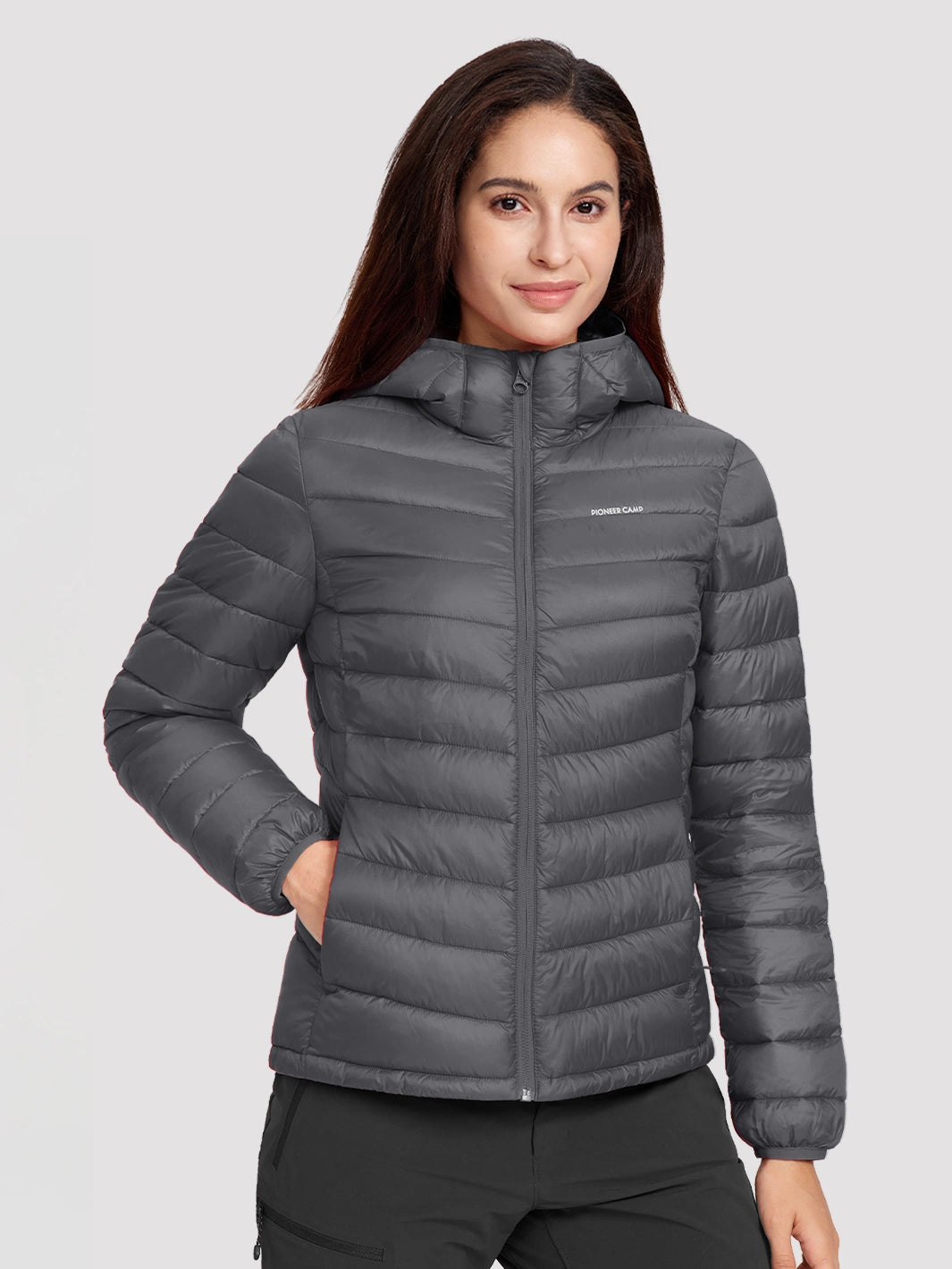 Women's 12oz Lightweight Packable Puffer Jacket with Hood