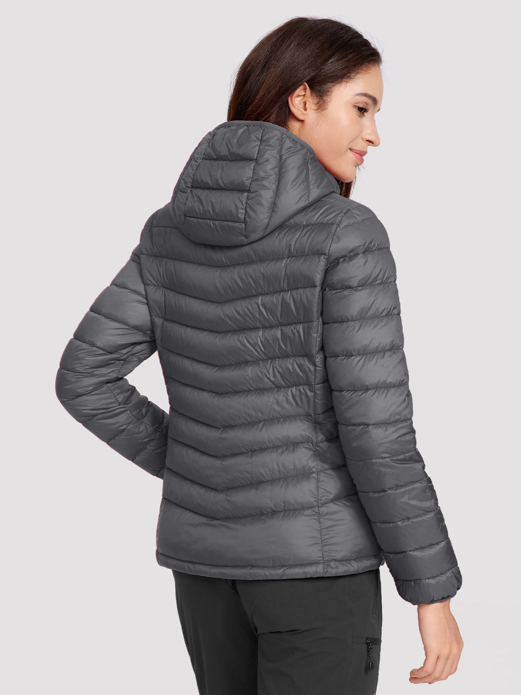 Women's 12oz Lightweight Packable Puffer Jacket with Hood